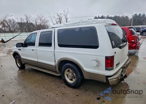 2004 Ford Excursion Eddie Bauer z USA, uszkodzony, nr VIN 1FMNU44S94EA00645